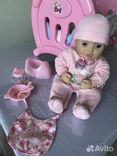 Кукла пупс baby annabell