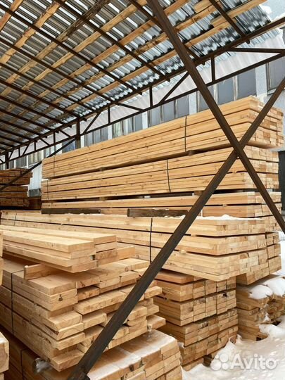 Доска обрезная 50х150х6000мм с доставкой