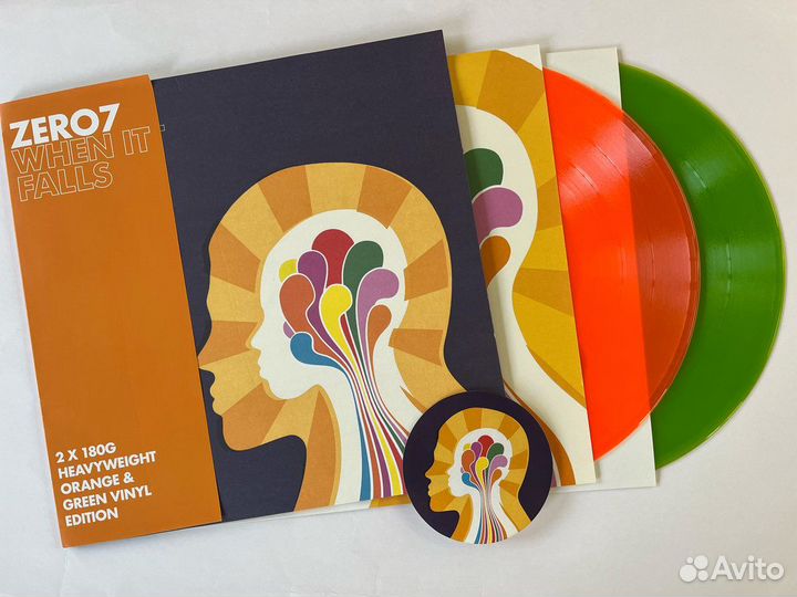 Zero 7 – When It Falls (Green + Orange 2LP)