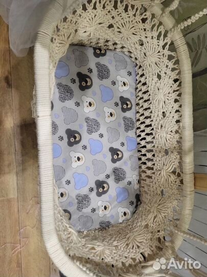 Люлька колыбель макраме