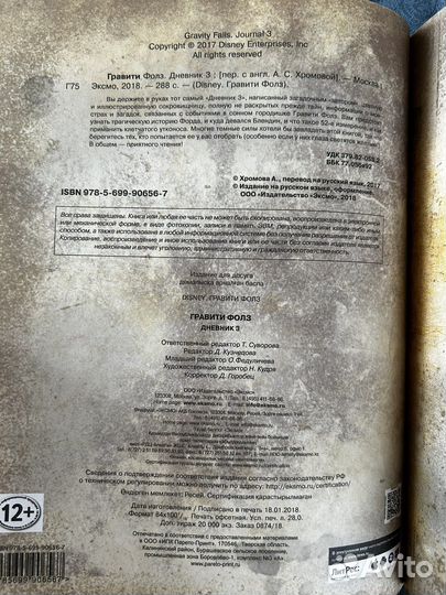 Гравити Фолз дневник 3