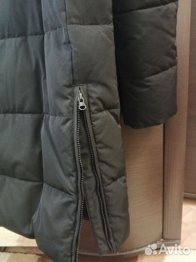 Пуховик зимний мужской удлиненный