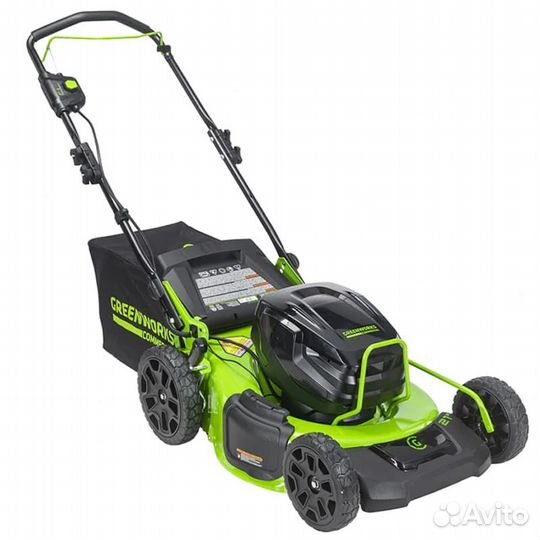 Газонокосилка Greenworks GC82hplm51 82V