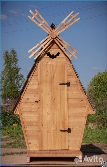 Уличный туалет с установкой