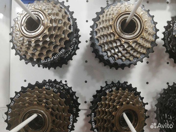 Трещетка, кассета, фривил, цепи