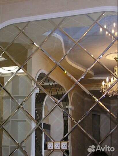 Резка и обработка зеркал от производителя