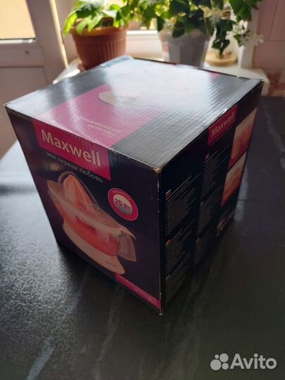 Электрическая соковыжималка для цитрусовых Maxwell