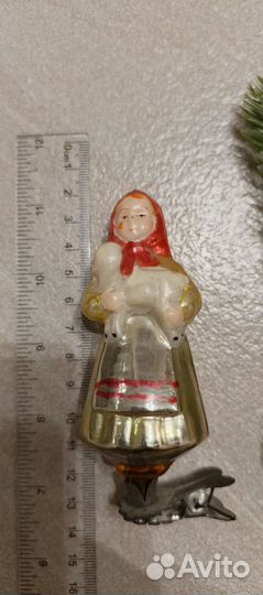 Елочные игрушки СССР на прищепке