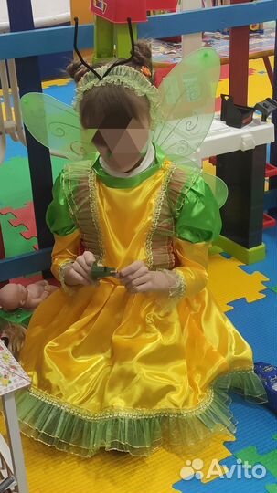 Костюм карнавальный/ новогодний Бабочка 7-9 лет