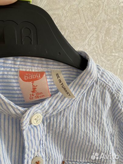 Рубашка на мальчика 92