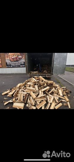 Дрова колотые береза