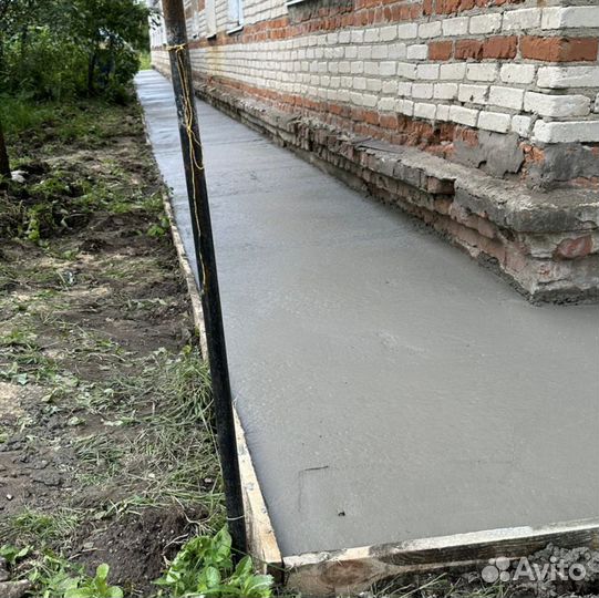 Бетон на гравии