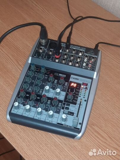 Микшерный пульт behringer xenyx qx 1002 usb