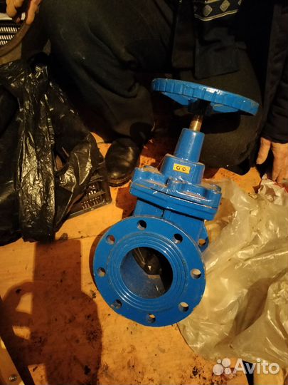 Задвижка водопроводная. DN 100, PN 16, GGG 40