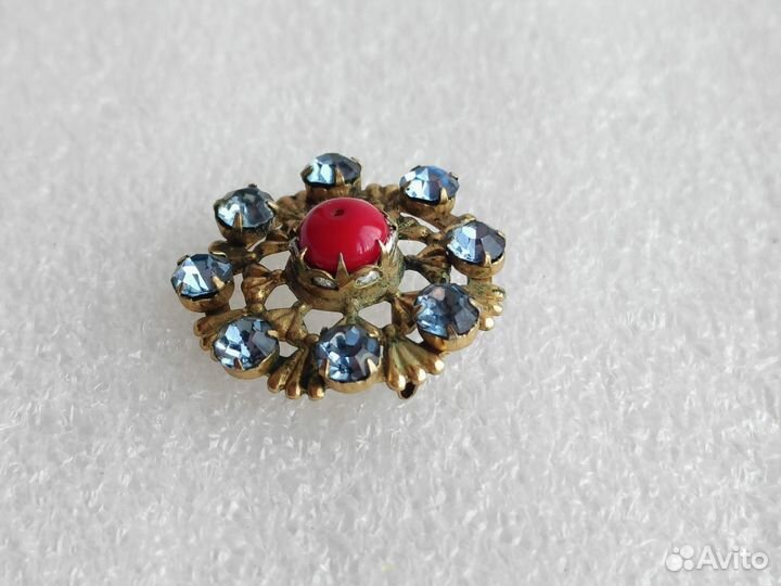 Советский Винтаж Бижутерия Брошка Красивая