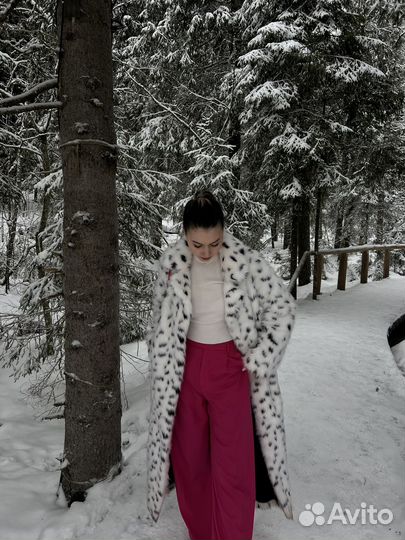 Искусственная шуба длинная