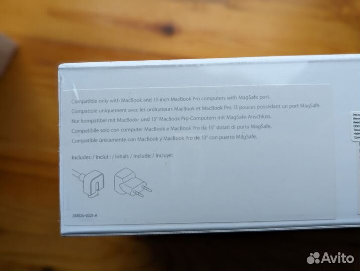 Адаптер Apple Magsafe 60w Оригинал,New