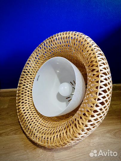 Люстра плетёная IKEA boja