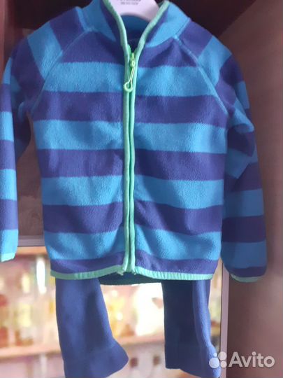 Костюм флисовый тёплый 104