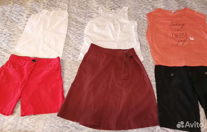Вещи женские 46 р. Лен, хлопок