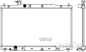 Радиатор honda CRV 07-13 32118507 32118507 Sakura