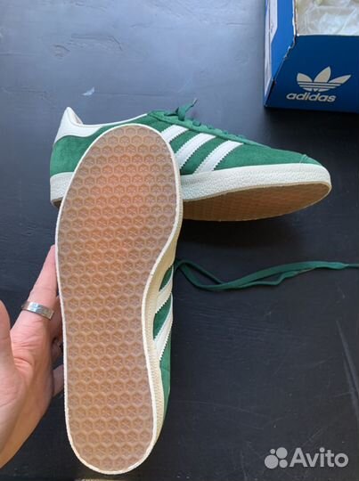 Кроссовки Adidas Gazelle Dark Green Оригинал