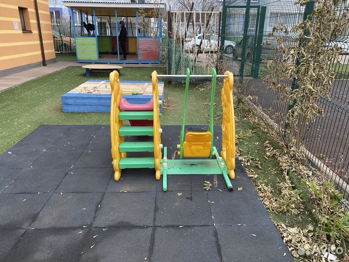Детская горка пластиковая