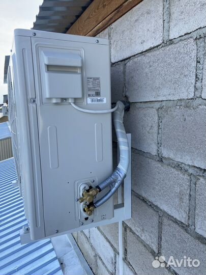 Установка/Закладка труб кондиционеров