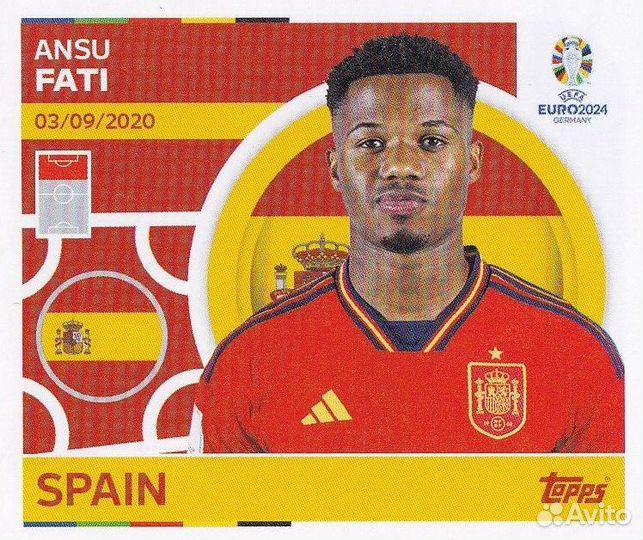 Topps uefa Euro 2024
