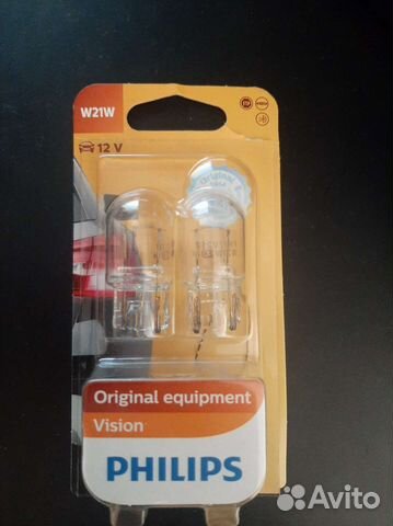 Лампа philips w21w