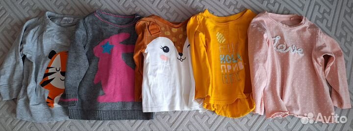 Пакет одежды для девочки 86-92