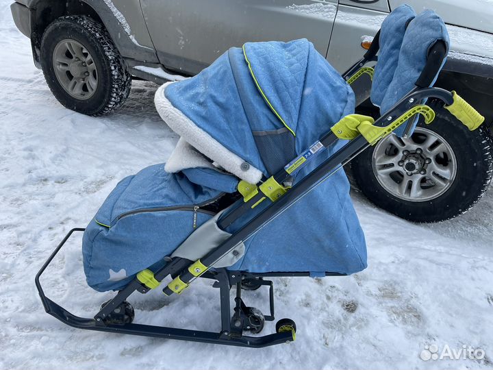 Коляска санки