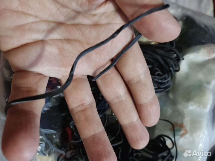 Кожаный шнурок 1 метр