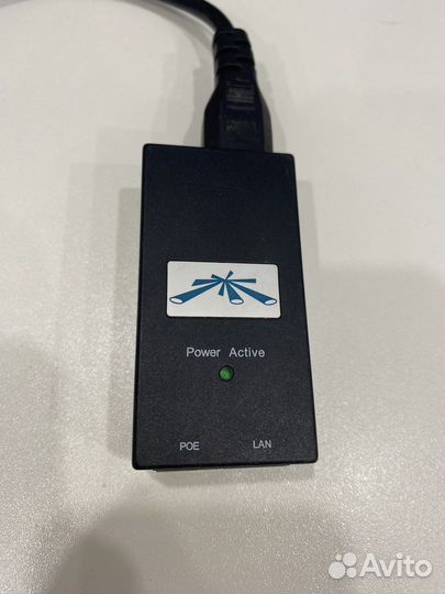 Poe инжектор ubiquiti power supply 24V 0.5A