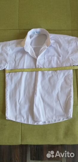 Рубашки школьные на мальчика 10-12 лет