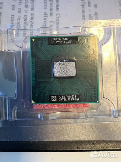 Процессор intel celeron m540 1,86Ггц