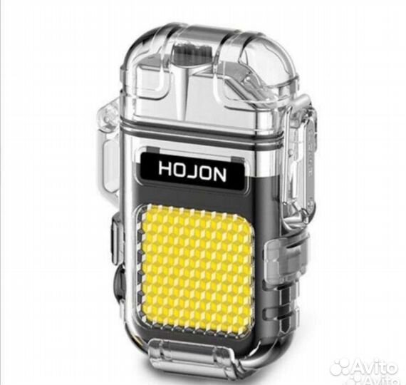 Импульсная зажигалка с фонариком