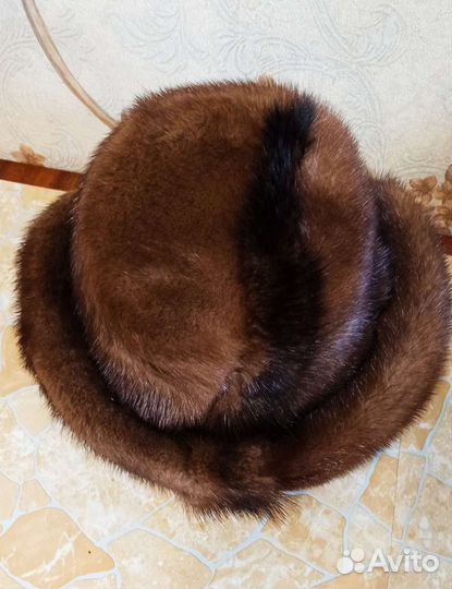 Шапка Шляпа норковая