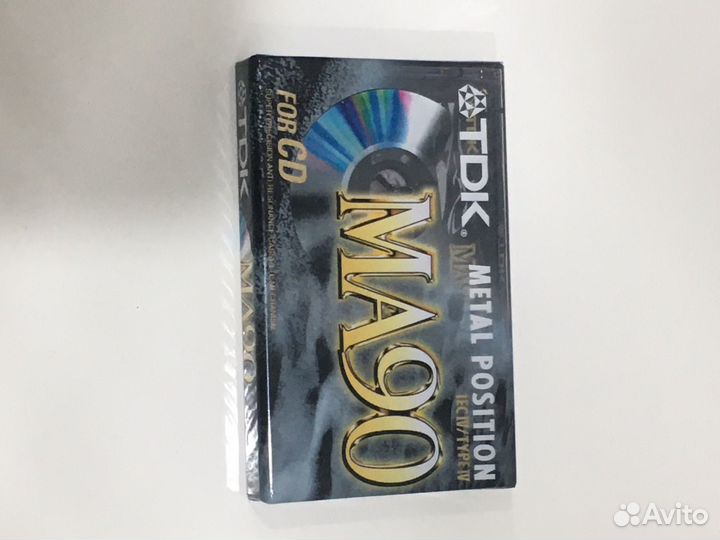 Аудио кассета MA90 новая