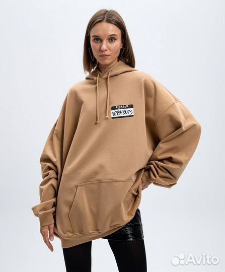 Оверсайз худи Vetements