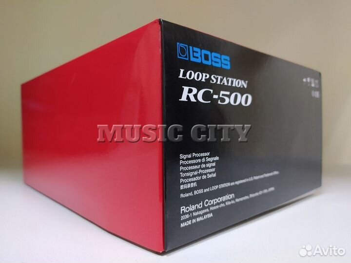 Boss RC-500 процессор эффектов