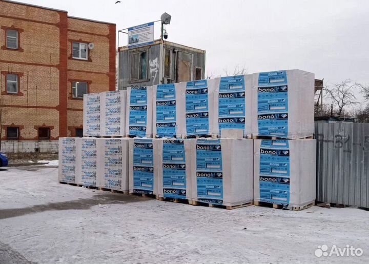 Газоблок D400(все размеры)