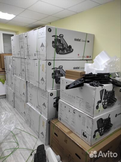Электро картинг ninebot gokart pro 37км в час
