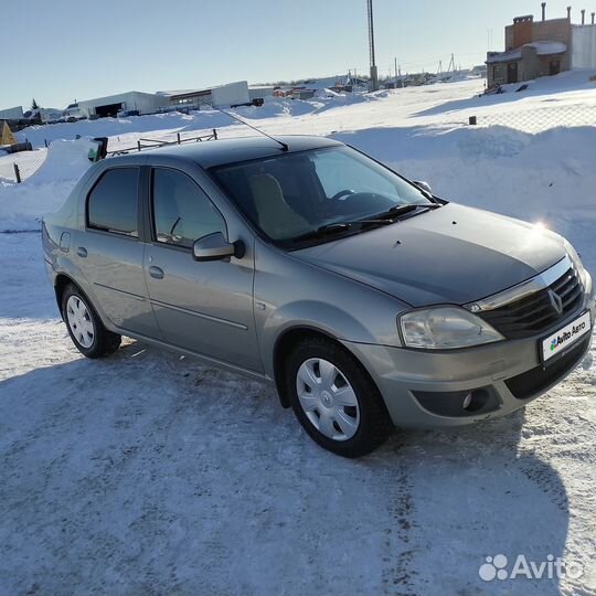 Renault Logan 1.6 AT, 2011, 136 000 км