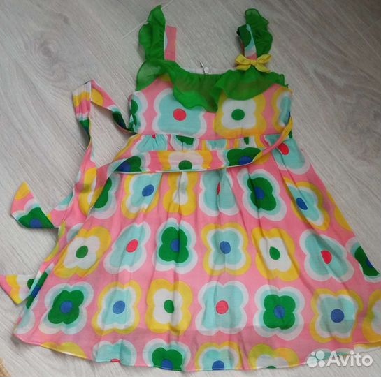 Летнее платье сарафан 104