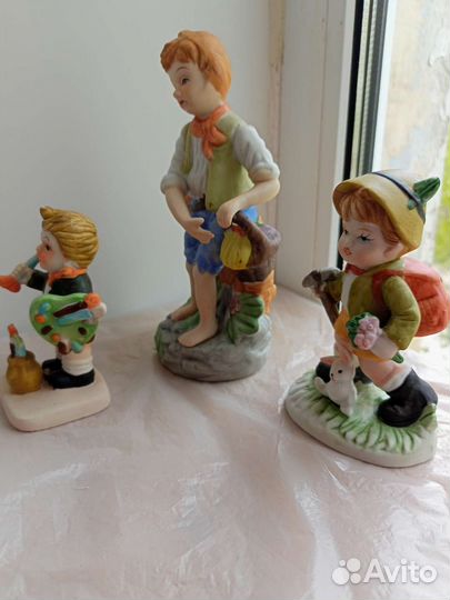Фарфоровые статуэтки бисквит