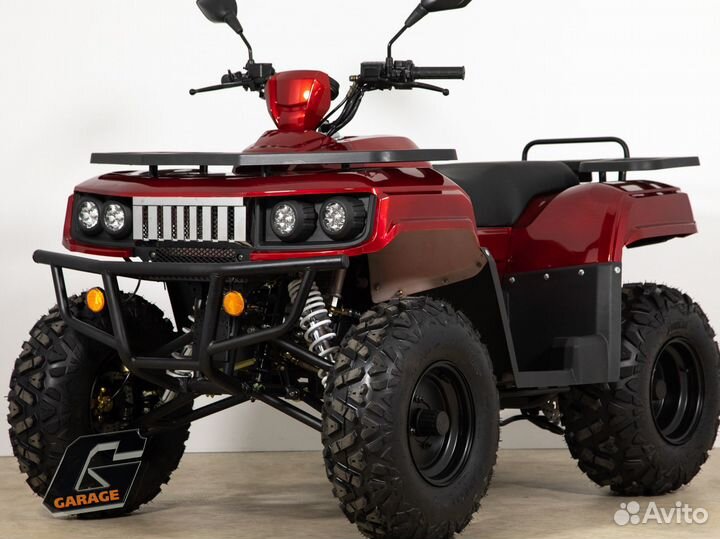 Квадроцикл Хаммер 2 красный с тавотницами