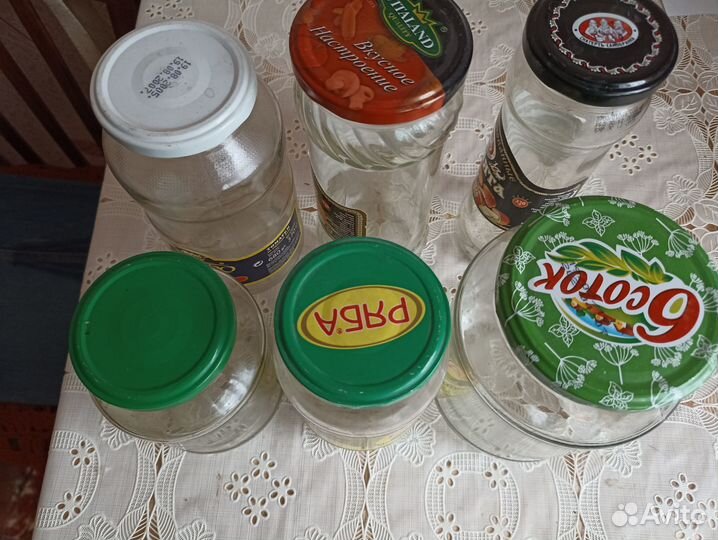 Банки стеклянные