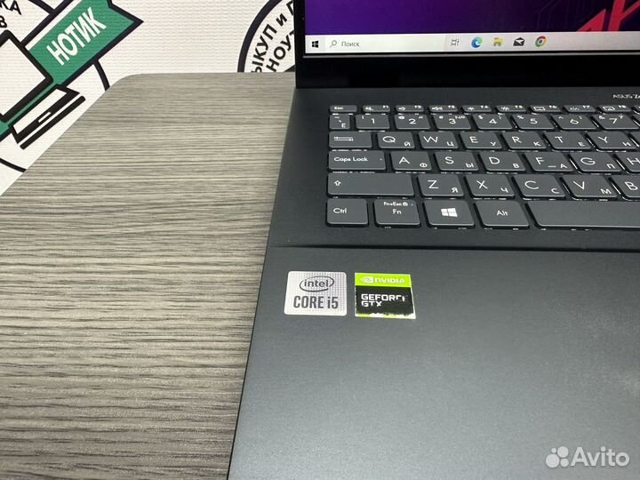 Топ Asus 8 ядер core i5 8Gb GTX 1650Ti SSD 512