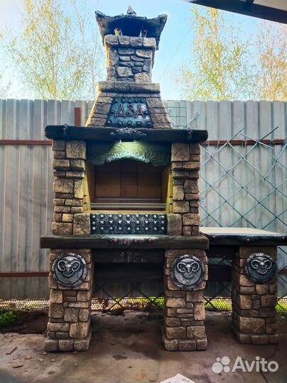 Барбекю-комплекс, печь Викинг